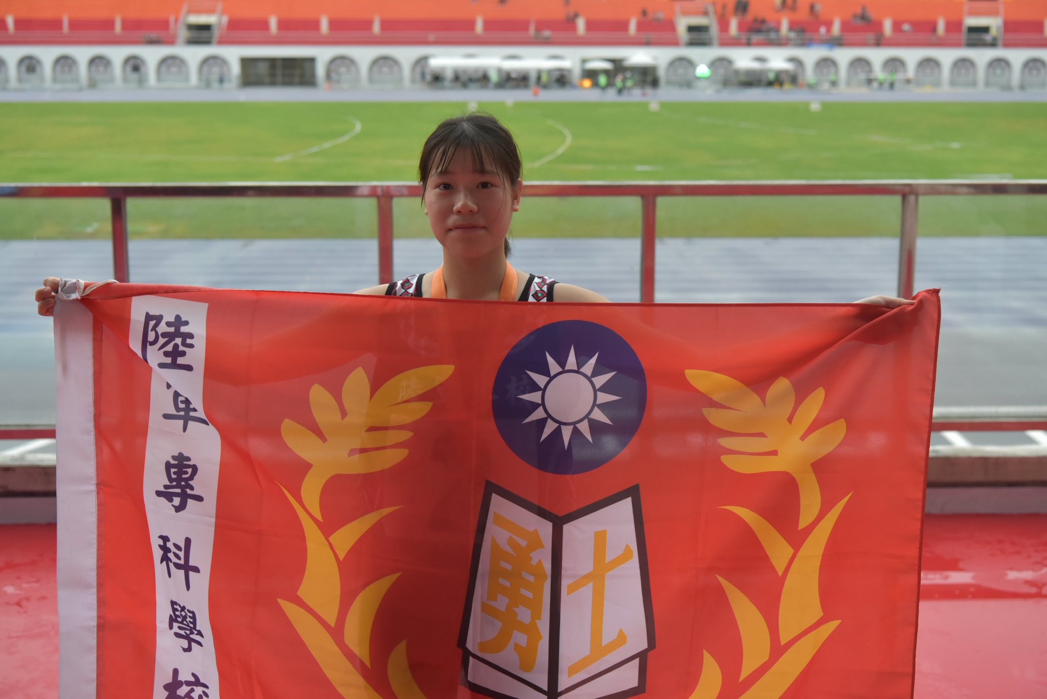 大專女乙 3000公尺障礙 第三名邱于真